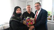 Bozüyük Kaymakamı gazi ve şehit ailelerinin evine konuk oldu