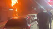 Küçükçekmece'de iş hanını alevler sardı