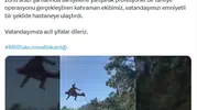 Antalya dağlarında mahsur kalan kişi için askeri helikopter havalandı