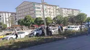 Bitlis trafiğinde zincirleme kaza paniği