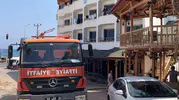Mersin'de otel yangını paniği