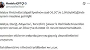 Malatya merkezli deprem çevre illerde paniğe yol açtı