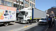Balıkesir trafiğini navigasyon kurbanı tır kilitledi