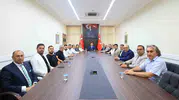 Muğlaspor yönetimi Vali Akbıyık ile yeni dönem hedeflerini konuştu
