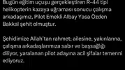 Ankara'da eğitim uçuşu faciası