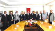 Erzurum Valisi Baruş yerel basının sorunlarını dinledi