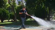Manisa genelinde zararlılarla kesintisiz ilaçlama seferberliği