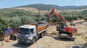 Efeler Dereköy yolunda asfalt mesaisi başladı