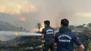 Aydın itfaiyesi bir haftada 446 yangınla boğuştu