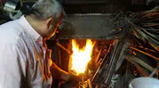 Kilisli usta bin derecelik ateşe 29 yıldır meydan okuyor