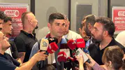 Bordo-mavili formayı giymek için sabırsızlanıyor:Trabzon'a ayak bastı