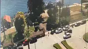 Zonguldak'ta dikkati dağılan sürücü park halindeki araca çarptı