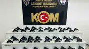 Beyşehir yolunda 70 tabancalı sevkiyat engellendi