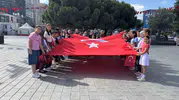 Esenyurtlu çocuklar 15 Temmuz şehitlerini anmak için bir araya geldi