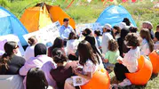 Erzurumlu gençler ekranı bıraktı doğaya çıktı