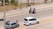 Silvan yolunda motosiklet kazası sürücüyü hastanelik etti