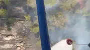 Aydın Bozdoğan'da orman yangını korkuttu