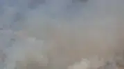 Pamukkale Hierapolis yakınlarında tehlikeli yangın