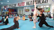 Merkezefendili çocuklar yaz tatilini sporla değerlendiriyor