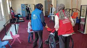 Ağrılı gençler özel öğrencilerle gönülleri birleştirdi