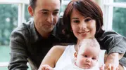 Arzum Onan ve Mehmet Aslantuğ'un oğlu Can ilgi odağı oldu