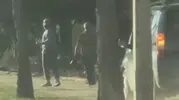 Bursa trafiğinde kaldırımdan giden sürücü dehşeti