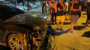 Adana Kozan'da üç araç birbirine girdi