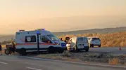 Siirt Batman karayolunda traktör ve otomobil birbirine girdi