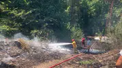 Marmaris Çamlı’da yangın paniği ucuz atlatıldı