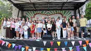Nilüferli çocuklar üç haftalık sanat maratonunu şenlikle kutladı