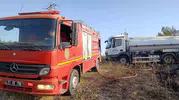 Diyarbakır'da anız yangını gökyüzünün sakinlerini hedef aldı