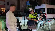 Tekirdağ sahilinde polis denetimi sürücüleri terletti