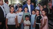 Şehitkamil Belediye Başkanı Yılmaz sahadaki talepleri dinliyor