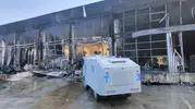 Batman’daki dev market deposu yangında küle döndü