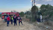 Çan'da elektrik direği faciayı tetikliyordu