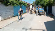 Germencik’te belediye ekipleri dört koldan sahaya indi