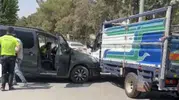Nusaybin’de sürücülerin dikkatsizliği kazayı getirdi