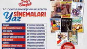 Denizli’de açık hava sineması nostaljisi ücretsiz başlıyor