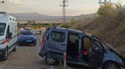 Elazığ Bingöl yolunda kaza 4 kişi hastanelik oldu