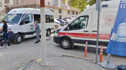 Edirne’de motosiklet kazası kameraya yansıdı