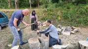 Sinop köylerinde kış hazırlığı geleneksel yöntemlerle yapılıyor