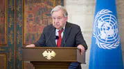 Guterres Şam'dan ilan etti Golan Tepeleri Suriye'nindir