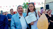Darende'de sanat kurslarında mezuniyet coşkusu yaşandı