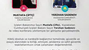 Türkiye ve Kazakistan güvenlik iş birliğini masaya yatırdı