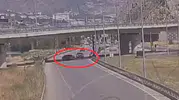 Amasya'da hatalı geri manevra dört kişiyi hastanelik etti