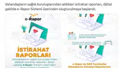 Sağlık raporlarında kağıt devri kapandı