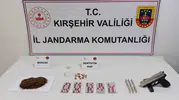 Kırşehir’de polisten uyuşturucu operasyonu