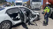 Pendik’te kavşak kazası iki yaralı bıraktı