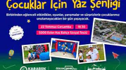 Karabüklü çocuklar için Has Bahçe’de eğlence vakti
