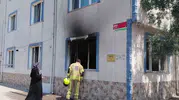 Gönen’deki binada korkutan yangın